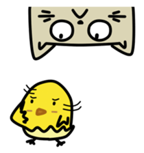 Happy and Tamacat Jr. sticker #3959696