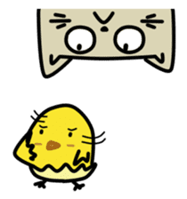 Happy and Tamacat Jr. sticker #3959696