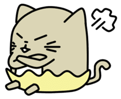 Happy and Tamacat Jr. sticker #3959701