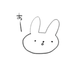 small rabbit sticker 2 sticker #3960103