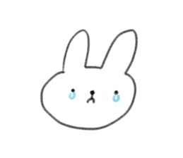 small rabbit sticker 2 sticker #3960107