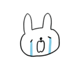 small rabbit sticker 2 sticker #3960108