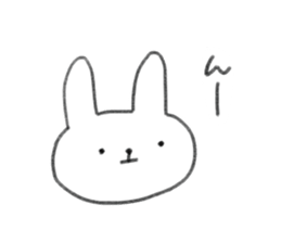 small rabbit sticker 2 sticker #3960109