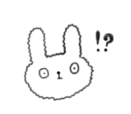 small rabbit sticker 2 sticker #3960112