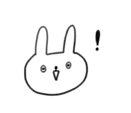 small rabbit sticker 2 sticker #3960113