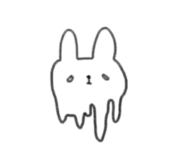 small rabbit sticker 2 sticker #3960118