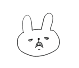 small rabbit sticker 2 sticker #3960119