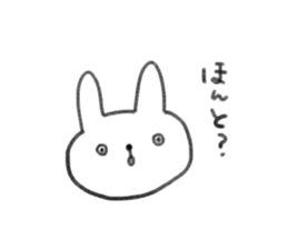 small rabbit sticker 2 sticker #3960123