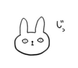 small rabbit sticker 2 sticker #3960125