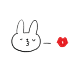 small rabbit sticker 2 sticker #3960134