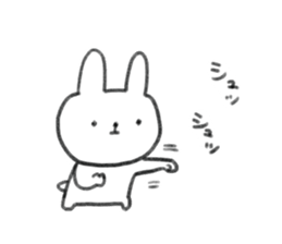 small rabbit sticker 2 sticker #3960141