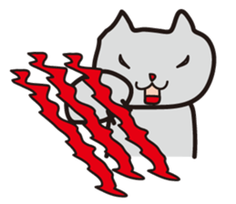 Gentle cats 2 sticker #3960227