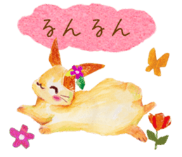 huwahuwa rabbit sticker #3960281
