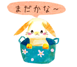 huwahuwa rabbit sticker #3960291