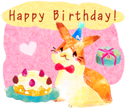 huwahuwa rabbit sticker #3960302