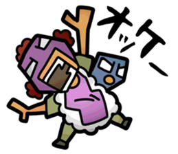 Masked Mama Sticker sticker #3960324