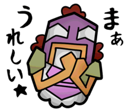 Masked Mama Sticker sticker #3960326