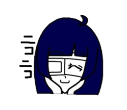 Ghost Reiko and merry friends sticker #3961317