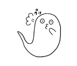 Ghost Reiko and merry friends sticker #3961342