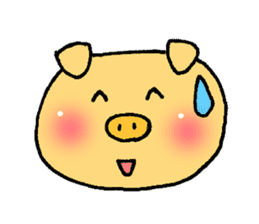 Pig of the honorific sticker #3961902