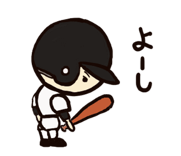 Baseball together sticker #3961996