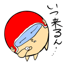 Daily life of the helmet man sticker #3963544