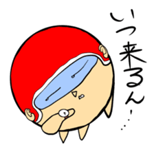 Daily life of the helmet man sticker #3963544