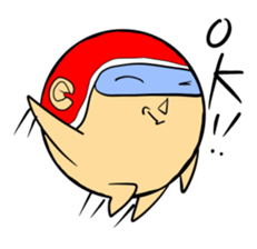 Daily life of the helmet man sticker #3963546