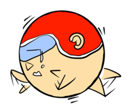 Daily life of the helmet man sticker #3963549