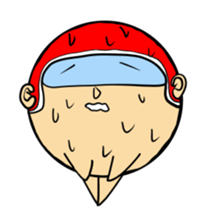 Daily life of the helmet man sticker #3963553