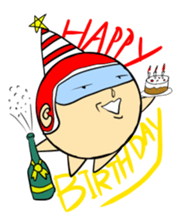 Daily life of the helmet man sticker #3963557