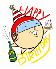 Daily life of the helmet man sticker #3963557