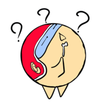 Daily life of the helmet man sticker #3963558