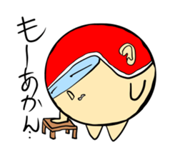 Daily life of the helmet man sticker #3963561