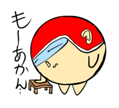 Daily life of the helmet man sticker #3963561