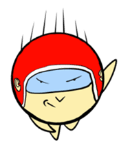 Daily life of the helmet man sticker #3963565
