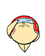 Daily life of the helmet man sticker #3963567