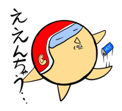 Daily life of the helmet man sticker #3963568