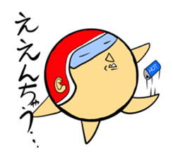 Daily life of the helmet man sticker #3963568