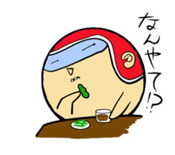 Daily life of the helmet man sticker #3963575