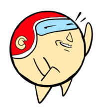 Daily life of the helmet man sticker #3963579