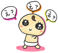 "Bab-chan"5 (Your reply version) sticker #3964063