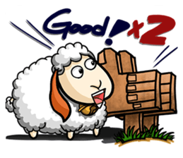 Sheep Family - Part 1 (English version) sticker #3964304