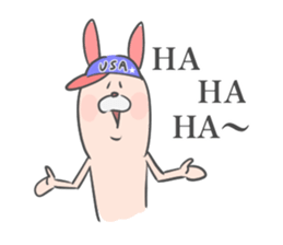 Rabbit-ish Thumb sticker #3964453