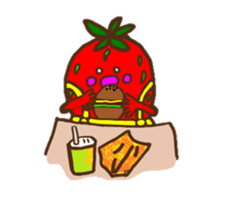 Berry's creamy days sticker #3965191