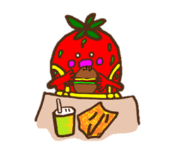 Berry's creamy days sticker #3965191