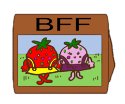 Berry's creamy days sticker #3965205