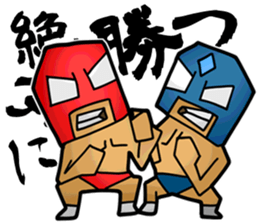 Masked Fighter Sticker sticker #3965263