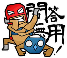 Masked Fighter Sticker sticker #3965265