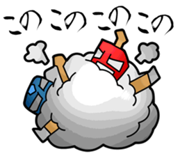 Masked Fighter Sticker sticker #3965272